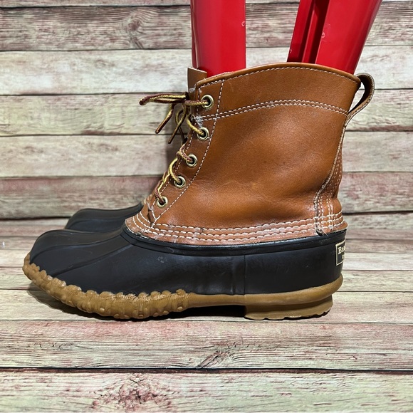 Bean Brown Rubber Duck Boots